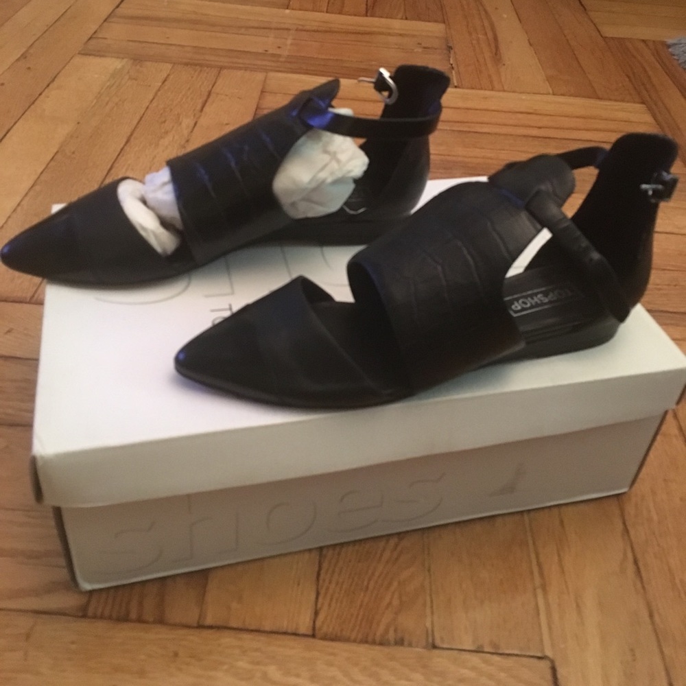 Topshop leather sandals